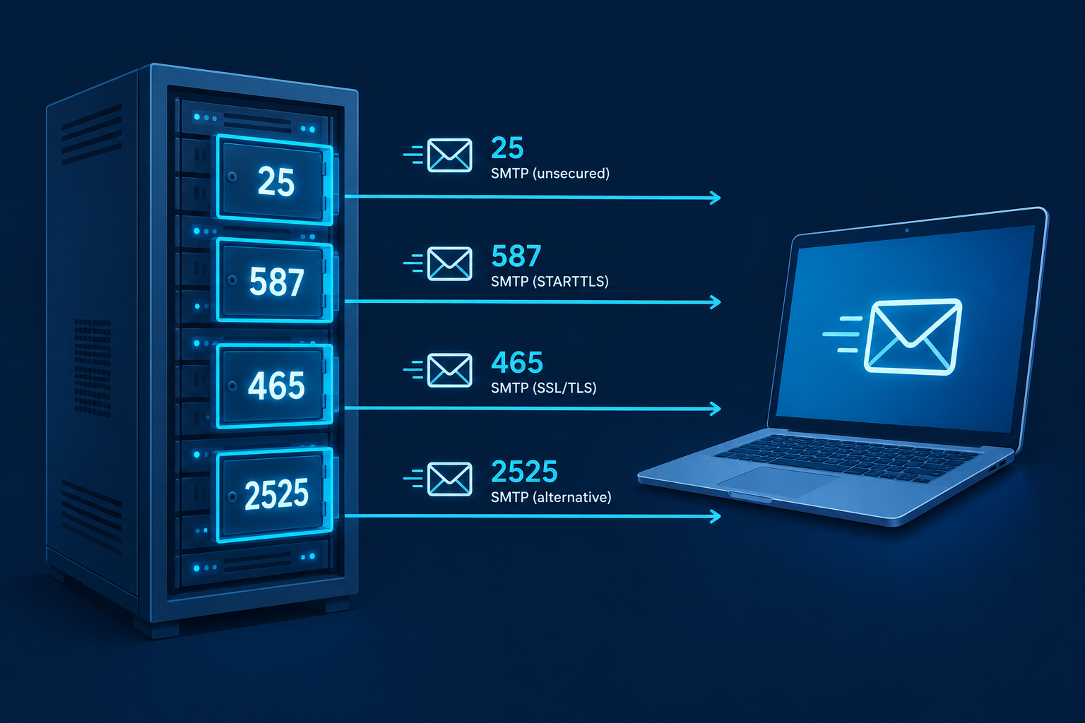 SMTP Ports Explained and Which One You Should Use