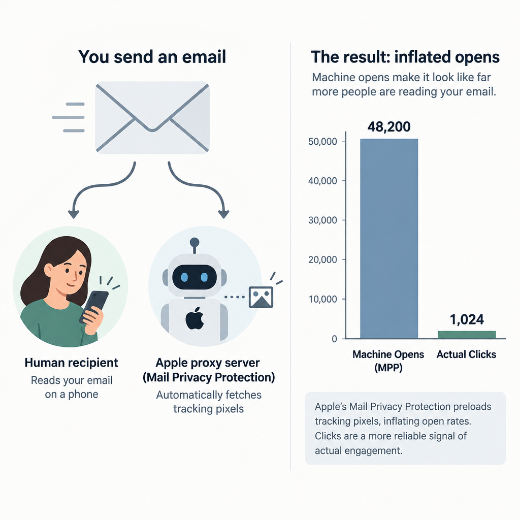 Apple MPP Open Rate Inflation