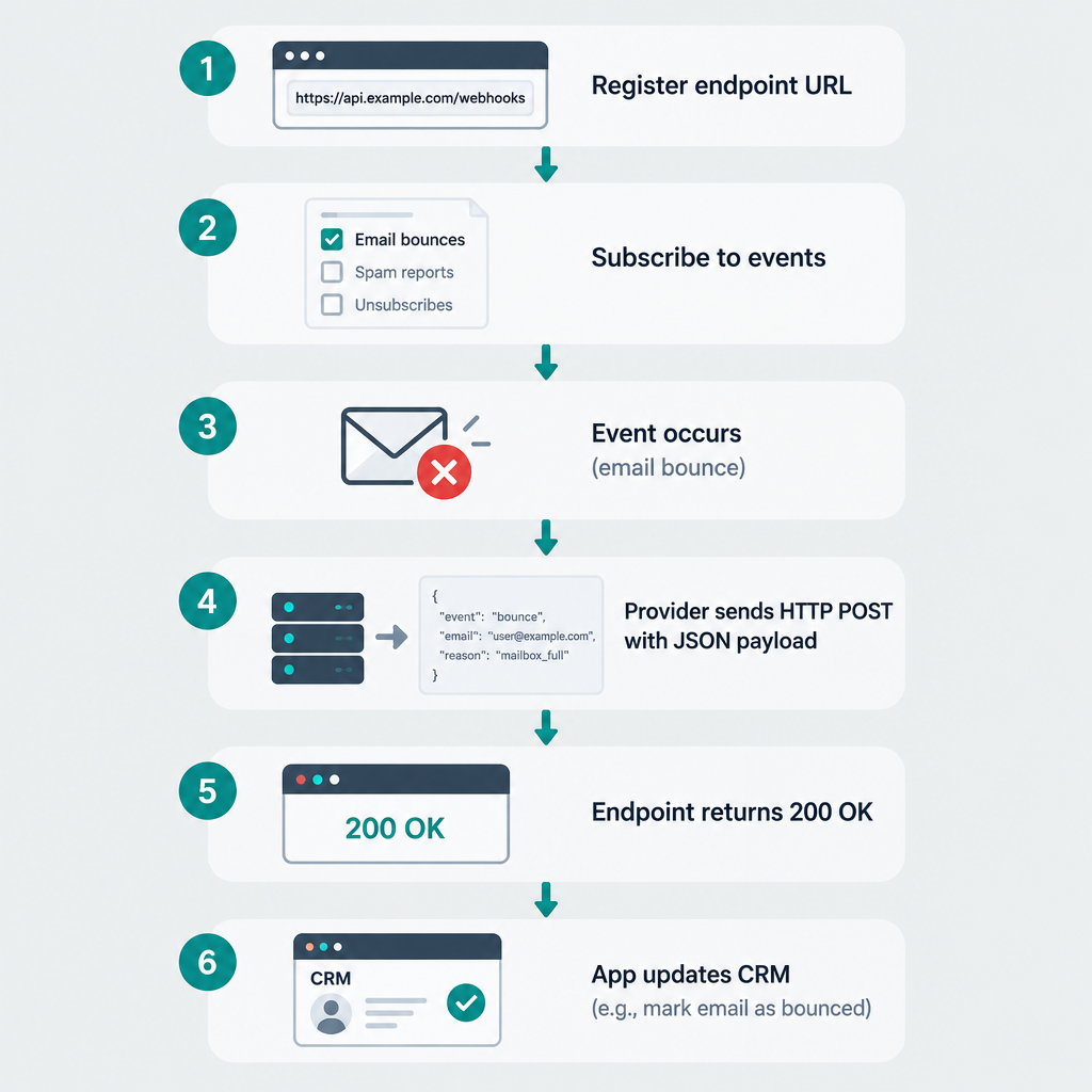 Webhook Step-by-Step Flow